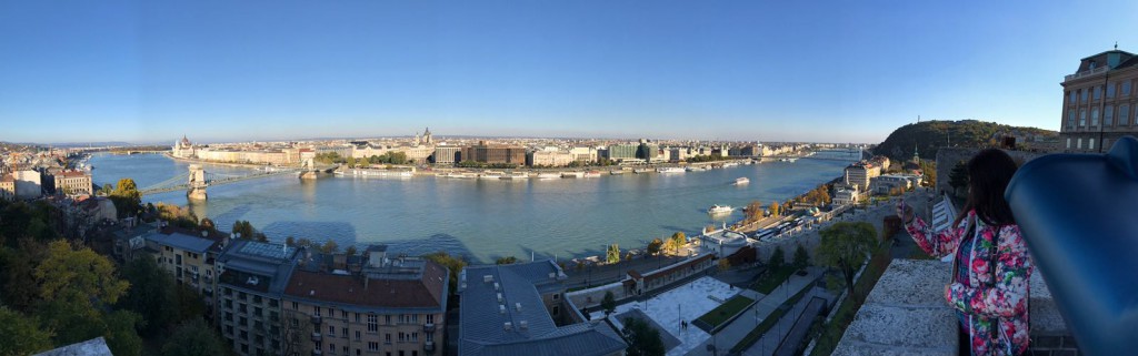 View over Budapest